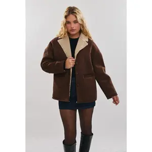 Snuggle Up Suede Shearling Jacket