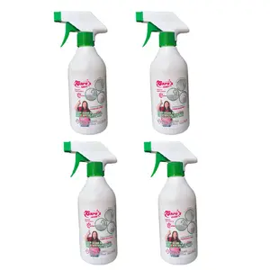 4 Caro's 16 oz Hardwater Remover Spray Cleaner Bottle for Shower Toilet and Sink Household Cleaner Versatile Cleaning Solution, Caro's Removedor de Sarro