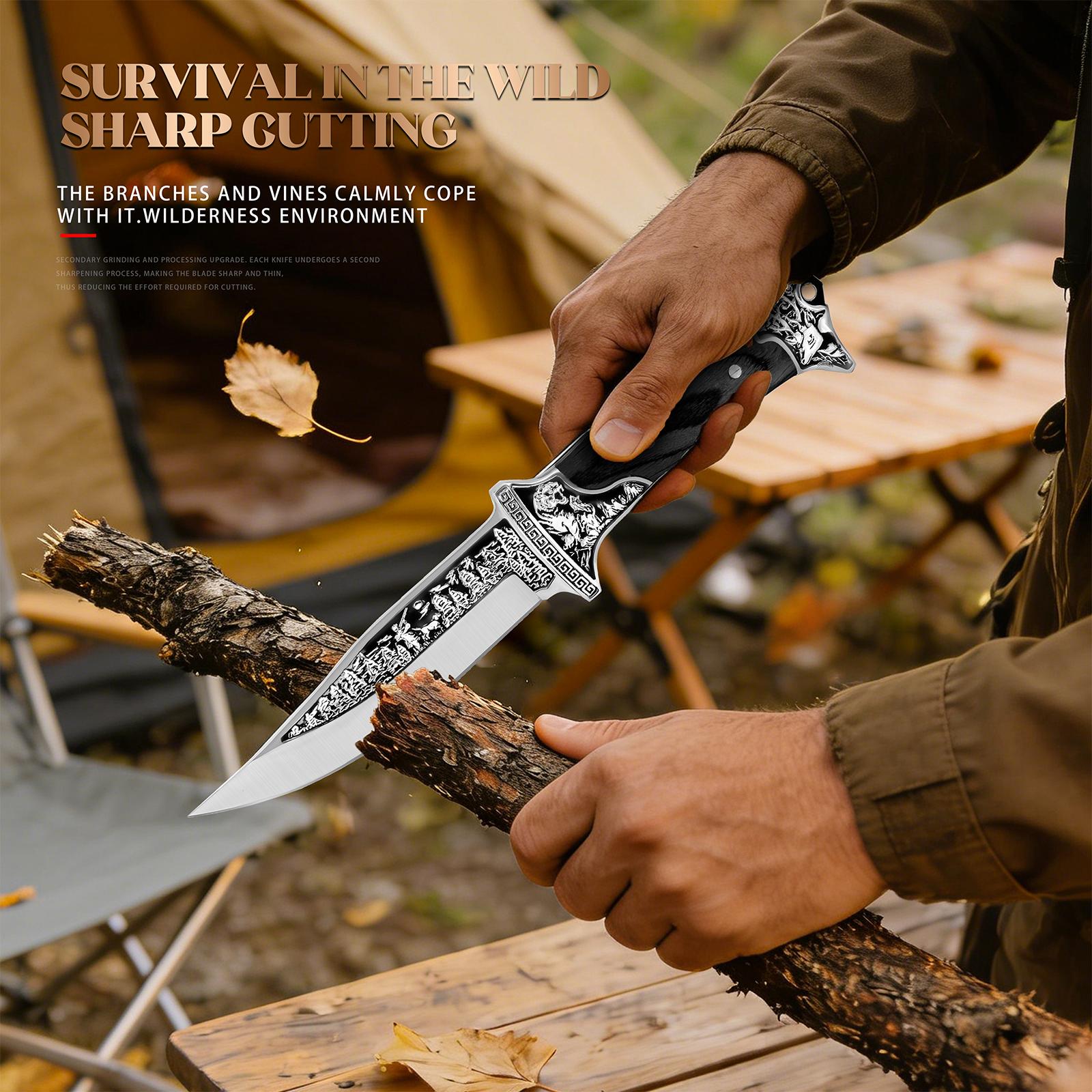 Garden pruning knives with exquisite patterns