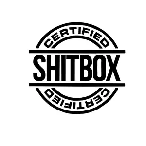 Shitbox sticker