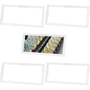 5pcs Welding Cheater Lens, 1.0/1.5/2.0/2.5/3.0 Diopter Cheater Lens for Welding Helmet, Durable, Lightweight, 2" Height x 4.25" Length Compatible with Most Welding Helmet