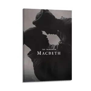 The Tragedy of Macbeth Modern Art Deco Painting Art Poster Wall Decoration Wall Poster Art Wall Rich Art Painting Corridor Art Painting Decoration Frame-Style
