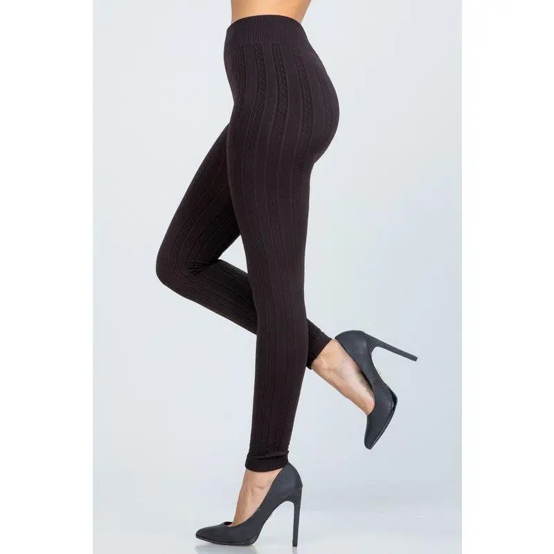 Cable Knit Leggings