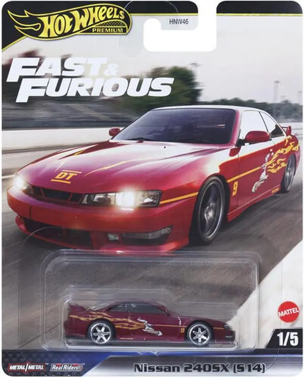 Hot Wheels Premium: Nissan 240SX  [COLLECTIBLES] Toy Car, Collectible