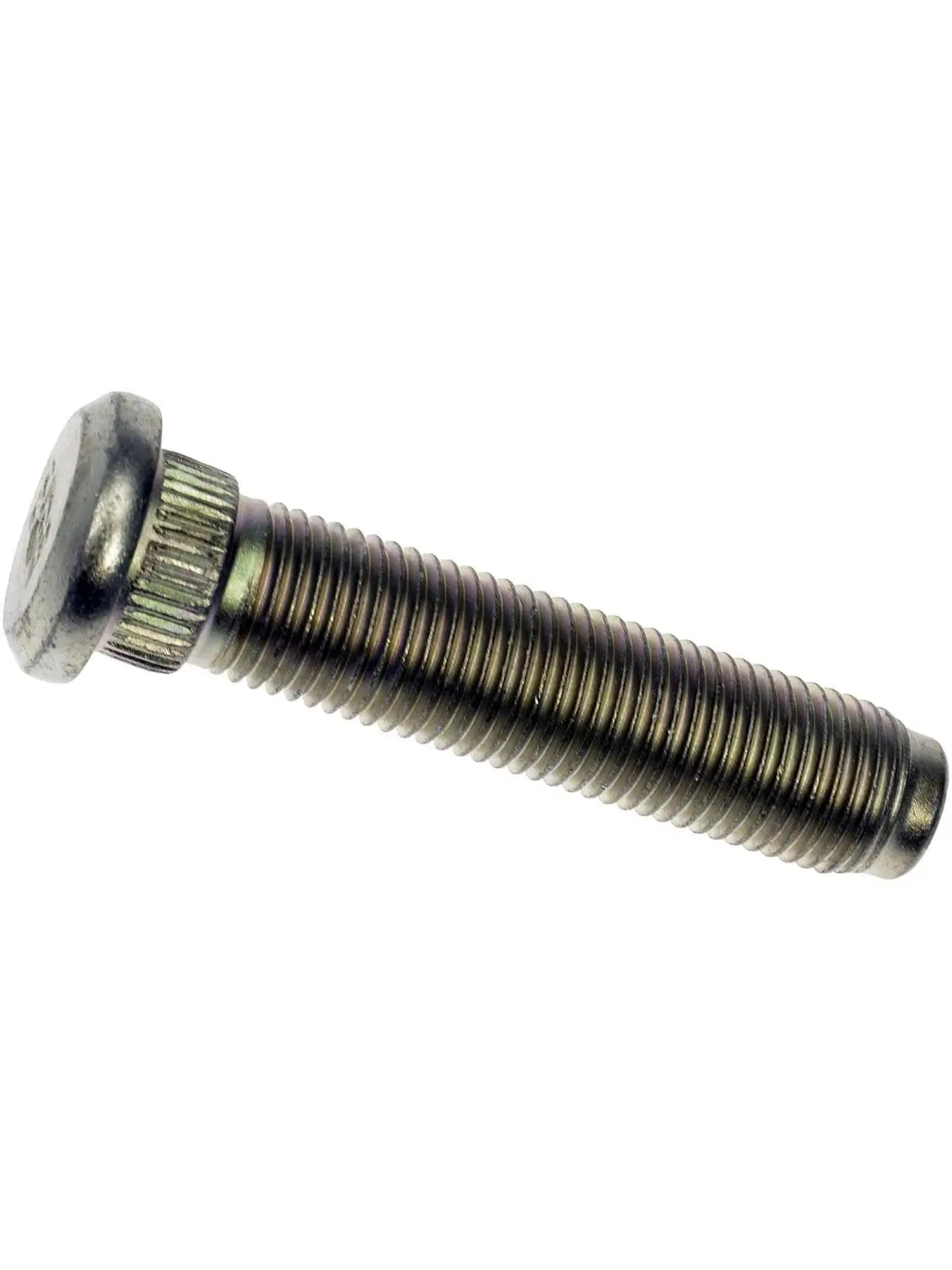 Dorman 6106271 M14-1.50 Serrated Wheel Stud - Knurled Head, 3x1x1 in, 70.5mm, 0.2 lbs, Replaces JK4Z1107A, Fits 2019-2020 Ford Transit, Automotive Fasteners & Clips