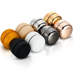 8 Pairs Strong Hijab Magnets – Pinless Magnetic Buttons for Scarf, Dress, Neckline – Multi-Use Veil Clips, Rustic Style – No Pins, No Damage to Fabric tiktokshopspringglowup
