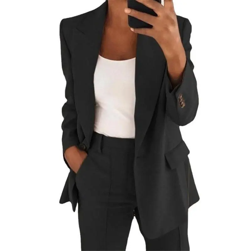 Women'sTwoPieceSetsPantsSuitsDressyBusinessCasualOutfitsProfessionalBlazerPantsuitsSetWorkOffice Women'sTwoPieceSetsPantsSuitsDressyBusinessCasualOutfitsProfessionalBlazerPantsuitsSetWorkOffice