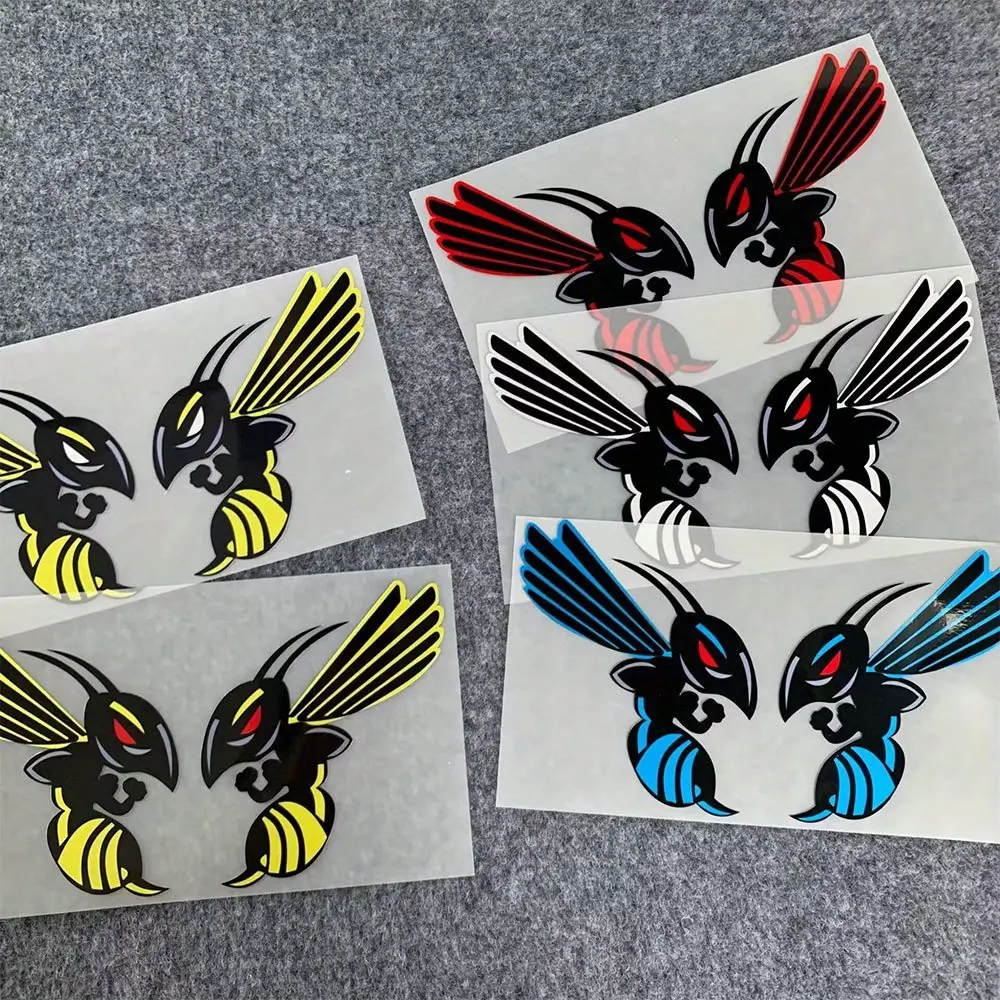 1SET Trendy Mechanical Bee Universal Car Sticker | Car Decals For Car Bodies, Windows, Stylish Mechanical Bee Image Decor, Turn Your Ride into Cool Vibe, Bring Eye-Catching Presence to Trips