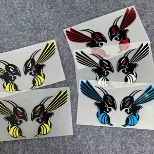 1SET Trendy Mechanical Bee Car Sticker | For Car Bodies, Windows, Stylish Mechanical Bee Image Decor, Turn Your Ride into Cool Vibe, Bring Eye-Catching Presence to Trips