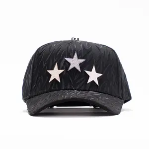 Barbas Hats x CT "ROCKSTAR” – Limited Edition Embroidered Snapback, Adjustable Baseball Cap
