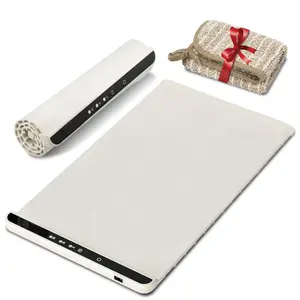 Rollable Silicone Electric Warming Tray – Portable Food Warmer Mat with Adjustable Temperature