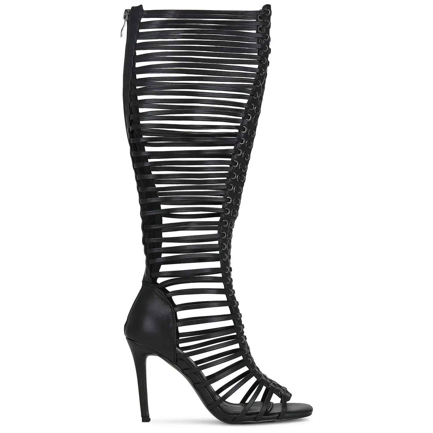 NIIHAI Lock Up Heel in Black
