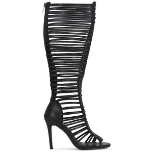 NIIHAI Lock Up Heel in Black