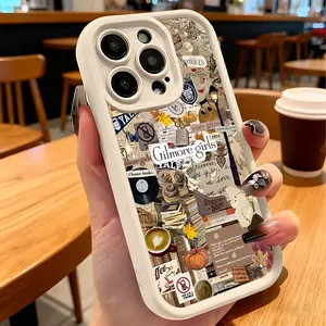 TV Gilmore Girls Phone Case, Compatible with iPhone Models 17-8, Anti-Fall Design, Soft Tpu Material, Durable & Stylish Protection