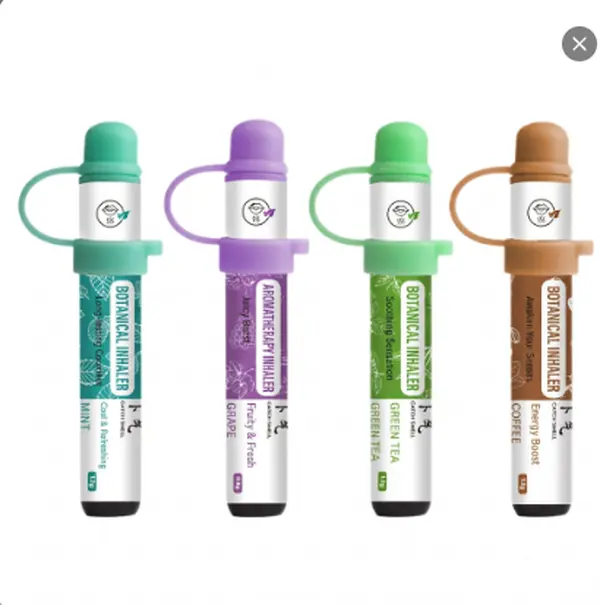 Natural Essential Oil Nasal Inhaler Stick (1 Count) – Aromatherapy for Sinus Comfort & Quick Energy Lift, Pocket-Sized for Travel