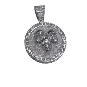 Skull Pendant Men's Hip Hop Style Diamond Initial Pendant Jewelry Complimentary shipping