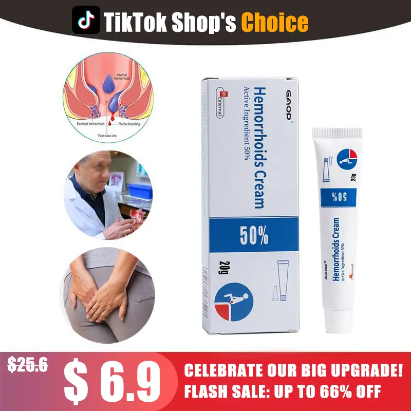 TiKMAG Authenticity Guaranteed Herbal Hemorrhoids Relief Cream for Men & Women - Therapeutic, Pain Calm Cream, Natural Herbal Ointment, Anti-Itch, Burning & Discomfort Healing Treatment, 20g/0.7oz Flash Sale Remedy, Soothing Pain Relief Body Lotions & Cre