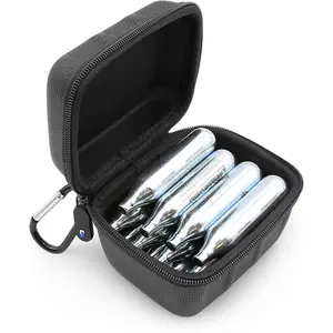 CASEMATIX CO2 Cartridges Travel Case 12g Case Fits 8 16 12 Gram CO2 Cartridge Refills for Crosman, Umarex, Daisy, Leland and More Air Rifles & Pistols