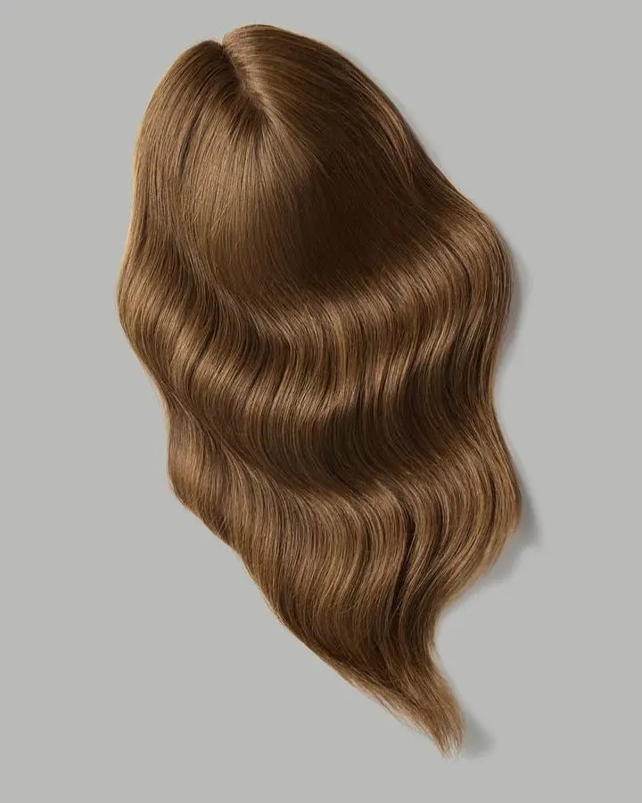 ELENA | Topper-Hand-Tied Monofilament Base | Classic Auburn | 5.5''x 6.5'' | 16''