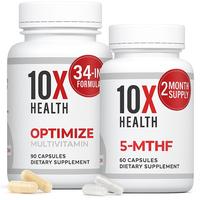 10X Health – Optimize Multivitamin + 5-MTHF