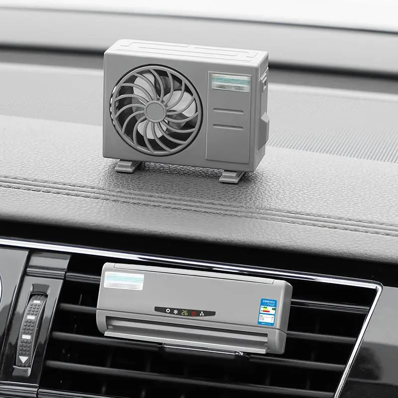 Car Mini Air Conditioner Model, Scent Diffuser for Car Air Vents, Interior Fragrance Decor, Long-Lasting Ornament/Accessory