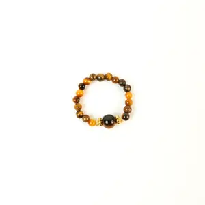 Tiger Eye Ring (3mm）