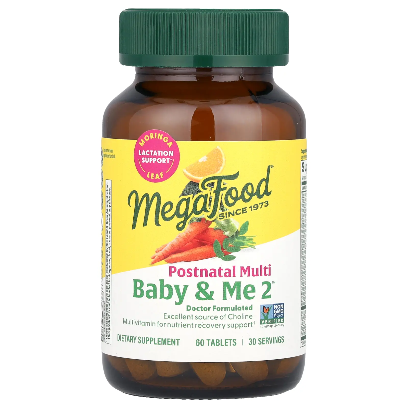 MegaFood Baby & Me 2™, Postnatal Multi, 60 Tablets MegaFood Baby & Me 2™, Postnatal Multi, 60 Tablets