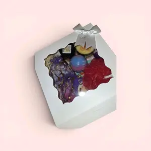 Lavender Rose Fragrance Spa Candle Gift Box
