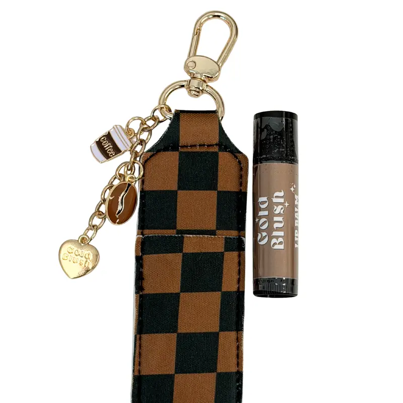 Gold Blush Tallow Lip Balm + Lip Balm Holder Keychain- Gold Blush x Magic Moo Tallow Lip Balm