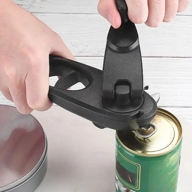 8 in 1 Can Opener, 1 Count Multifunctional Manual Bottle Opener, Beer Opener, Modern Household Gadgets, Useful Tool for Home Kitchen
