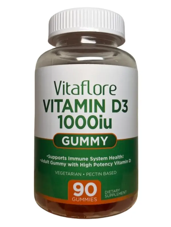 Vitaflore VitaminD3 1000iu Gummy Healthcare Strawberry