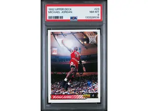 1992 Upper Deck Michael Jordan #23 PSA 8