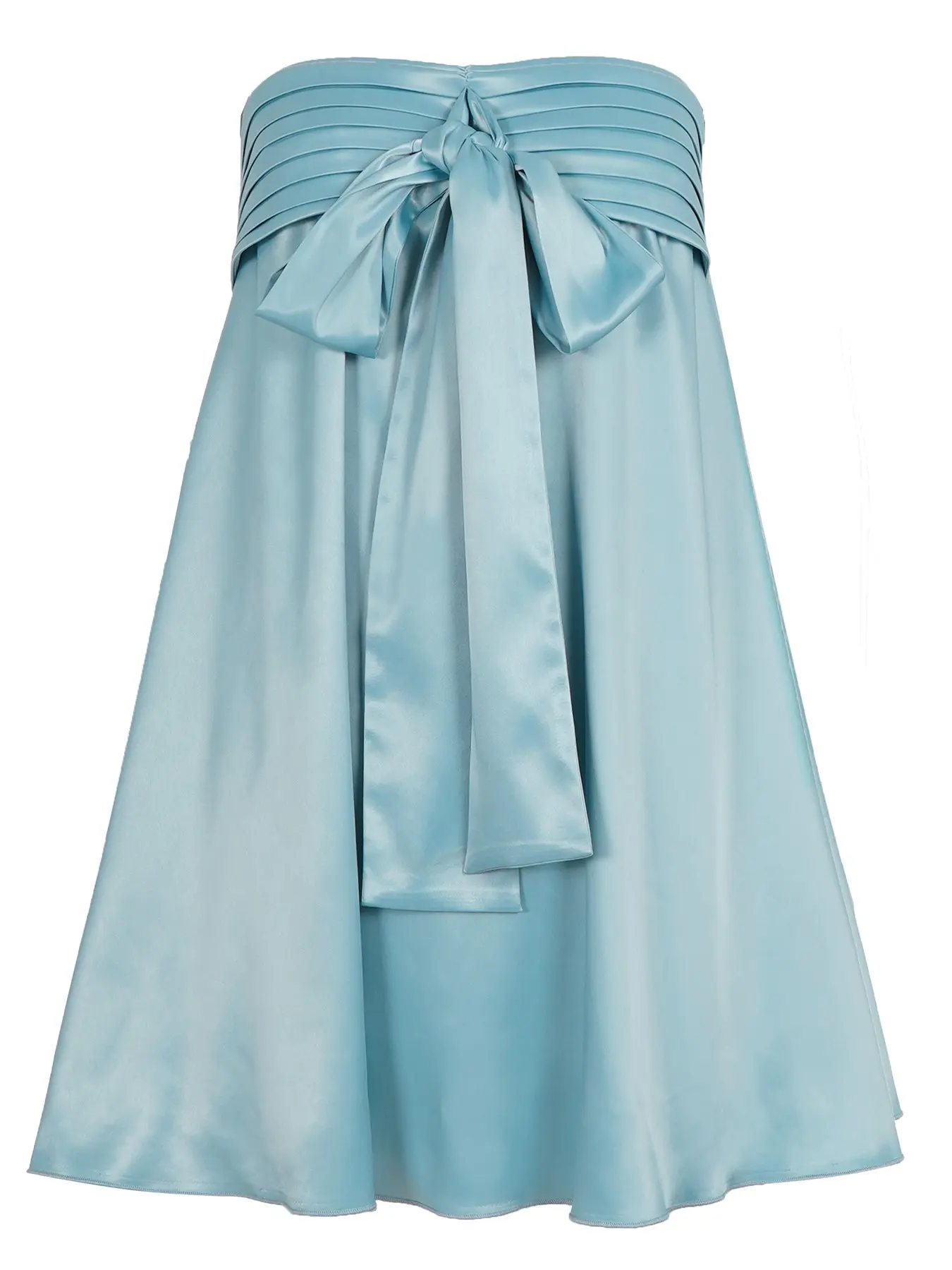 Elegant Party Satin Tie Front Halter Dress, Waist-Cinch Slimming Short A-Line  Skirt, Summer Date Atmosphere Women's Clothing, Chic - TikTok Shop