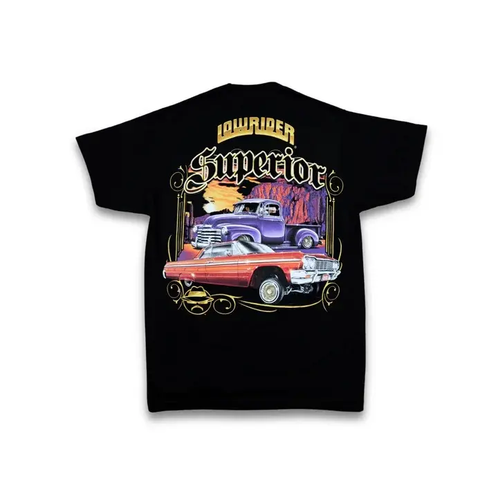 Lowrider Superior T-Shirts Mexico Style Truck Tees - Design for Men Women All Seasons