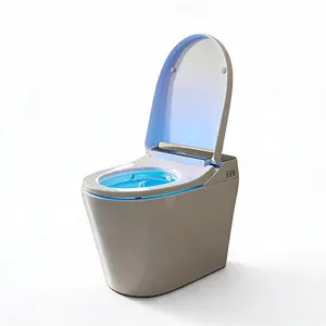 One Piece Toilet, Ceramic Toilet, Soft Closing Pp Cover, Easy Clean, Water Efficient Flush, Compact Toilet, Durable Build, Bathroom Toilet, Modern Toilet, Wate