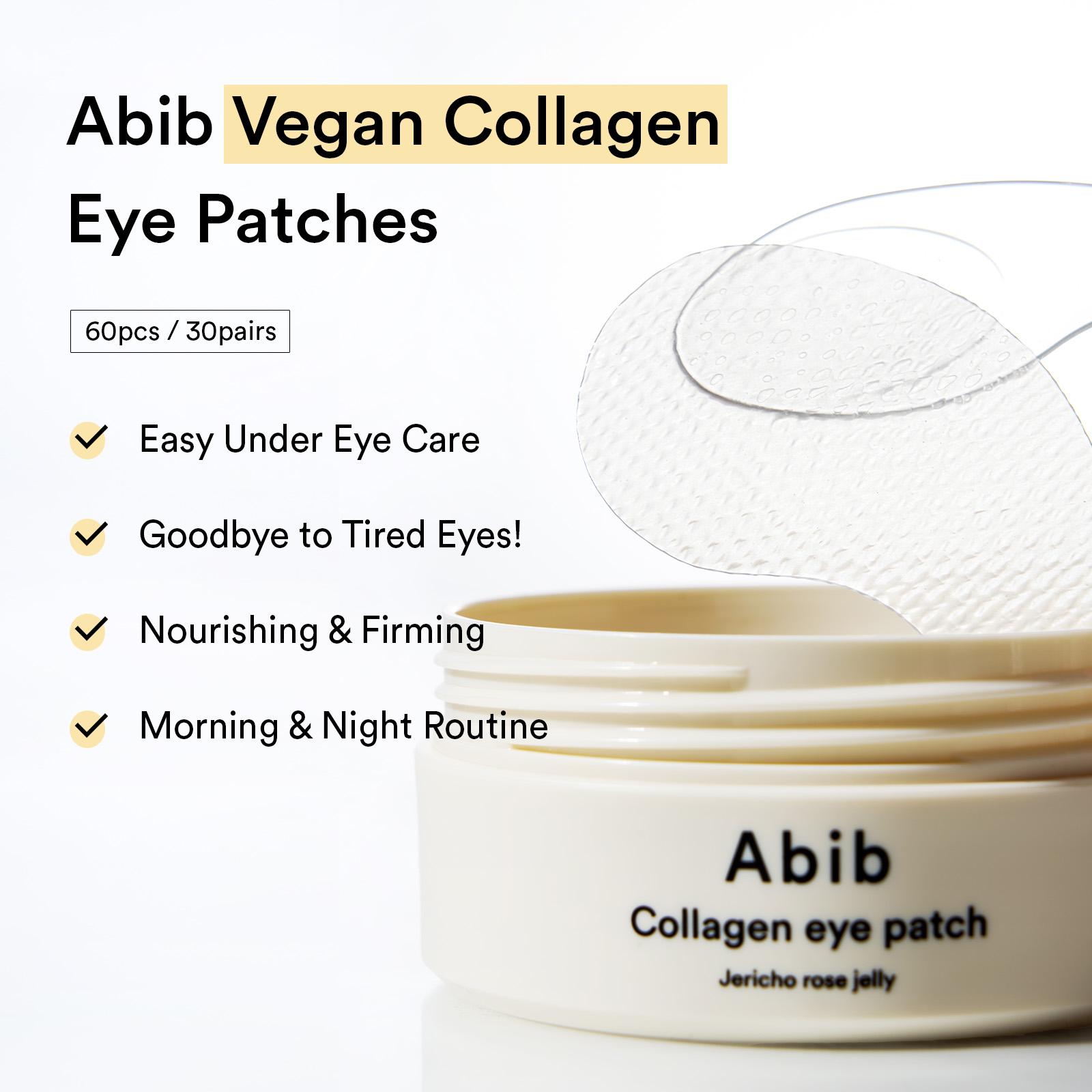 [Abib Official] PDRN Retinal & Collagen & Glutathione Eye Patch Duo/Trio | Korean Skincare, Firming, Hydrating, Brightening, Under Eye Care, Eye Mask (60 patches)