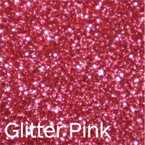 Pink Glitter PARART 3D Puff Heat Transfer Vinyl (HTV)