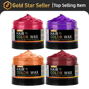 Goiple 4oz Temporary Hair Color Wax Washable Hair Chalk for Men Women Kids Blue Purple Pink Green DIY Party Styling
