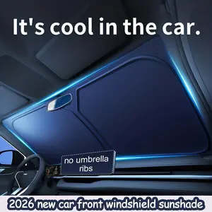 Car Windshield Sunshade, UV Protection Heat Insulation, Foldable Storage, Universal Fit, Car Interior Accessories, Christmas Gift