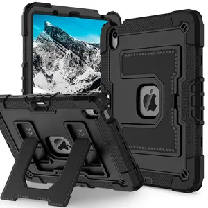 For iPad Air6 11inch M3 2025 Case, Rugged Shockproof Cover with Handle Stand, Soft Child-Safe Material, Fits Air 5 and Air 4 Tablets, Tablet Casing, iPad Tablet Accessories