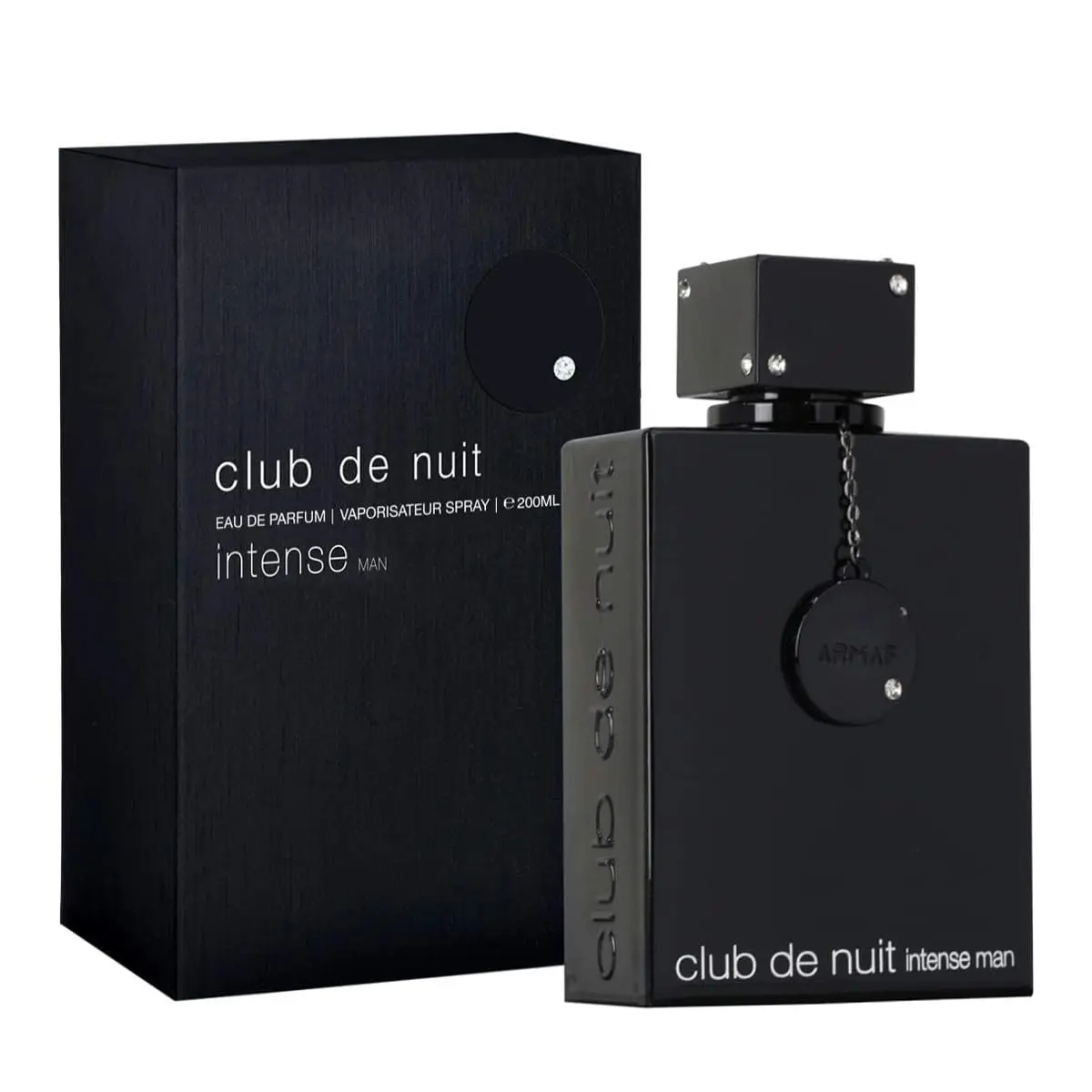 Armaf Club De Nuit Intense Men's Eau De Parfum - Long-Lasting Fragrance with Woody, Smoky, Citrus Notes - 5.07 fl oz (150ml) Single Item, Musk Amber Spicy, Perfumes Liquid, Signature Scent