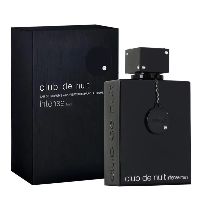Armaf Club De Nuit Intense Men's Eau De Parfum (Edp) Spray - 5.07 Fl.oz (150ml) Bold Woody, Masculine, Fresh, Fruity, Citrus Aromatic, Woody Smoky, Spicy Fragrance with Lemon, Musk, Amber Notes, Longwear Scent for Dates, Events (Contains Alcohol)