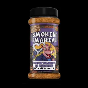 Smokin’ Maria -Heath’s twist on the classic Santa Maria Rub - Himalayan Pink Salt, Garlic, Onion, Sugar, Smoked Paprika, Rosemary, Black Pepper