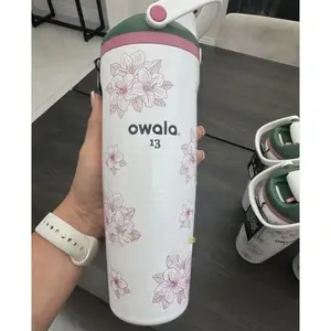Owala Special Edition FreeSip “Azalea 13” Golf 30oz Water Bottle NEW
