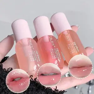 3Pcs Lip Oil Moisturizing Glossy Transparent Lip Honey Fades Fine Lines Affordable Unisex Lip Balm Lip Care Routine for Students and Women,Lip Stain,Skincare,Moisture,Lip Brightening Balm Hydrate Lip Care Cosmetics,Lip Plumper