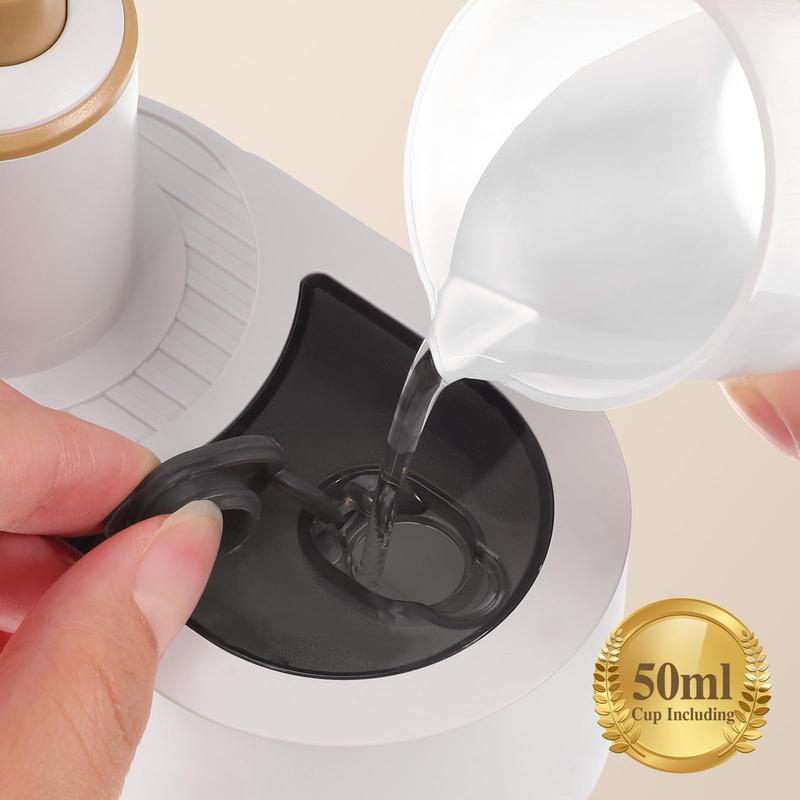 Mini Travel Iron for Clothes, Portable Handheld Iron Steam with Dry And Wet Ironing for Home Business Clothing(50ml Water,40W)