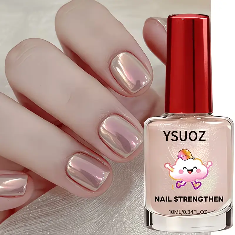 Aurora Nail Polish - Natural Shine, Quick-Drying, UV Lamp-Free, Long-Lasting Formula for Brittle or Weak Nails, Suitable for Everyday Use