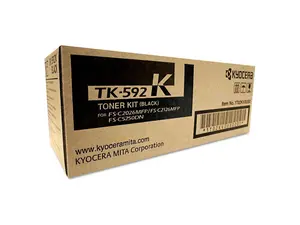 Kyocera Copystar TK592K Laser Toner Cartridge Black