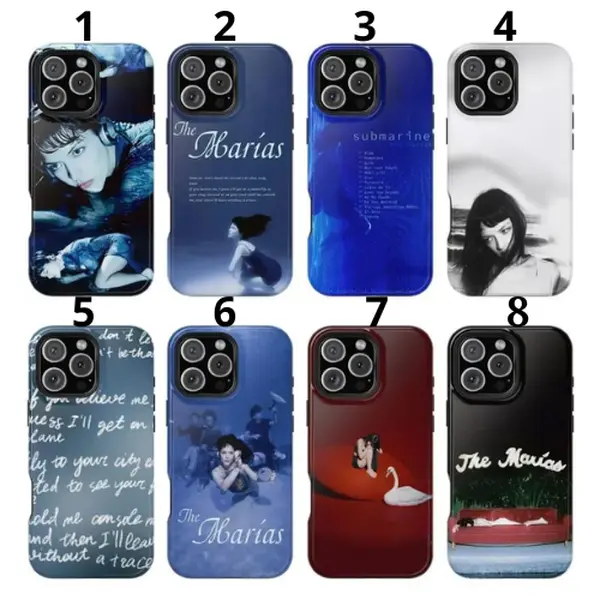 The Marías Submarine & Cinema Track Album Art Two-In-One Drop-Resistant Mobile Phone Case Protection, Shockproof For IPhone 17-11