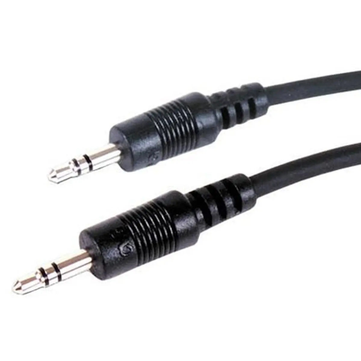 Comprehensive MPS-MPS-15ST Standard Series 3.5mm Stereo Mini Plug to Plug Audio Cable, 15', Black